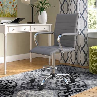 Wayfair gray best sale desk chair